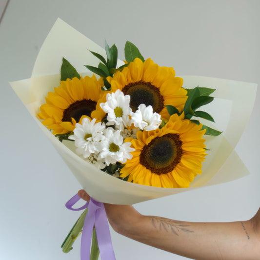 Ramo 3 Girasoles Frescos
