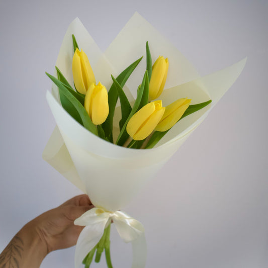 Ramos de Tulipanes Amarillos