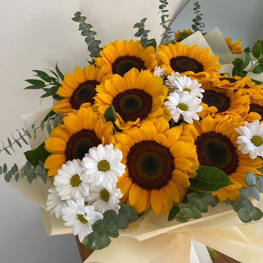 Ramo 10 Girasoles Frescos